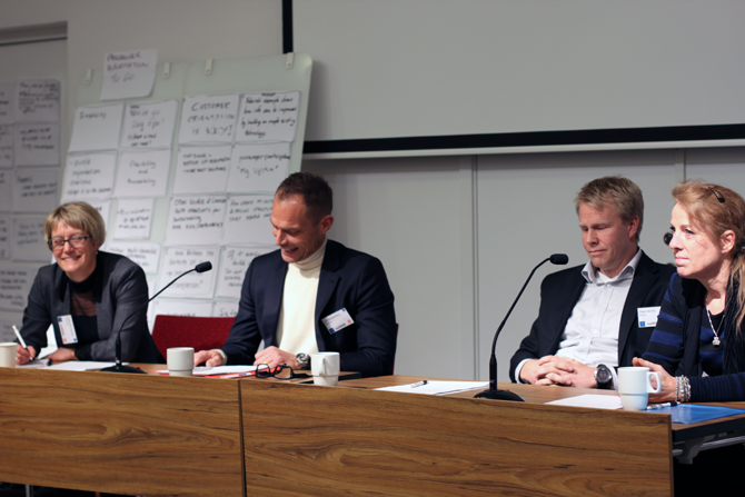 Panel discussion with Catherine Kotake, Lars Bäckström, Claes Herlitz and Sonja Forward