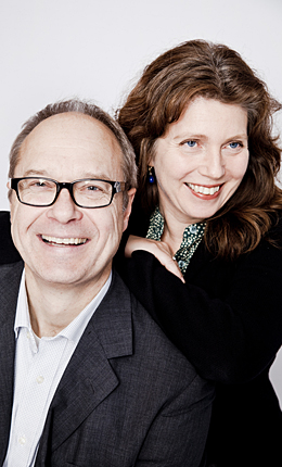 Teo Enlund och Sara Ilstedt. Fotograf: Anneli Nygårds. 